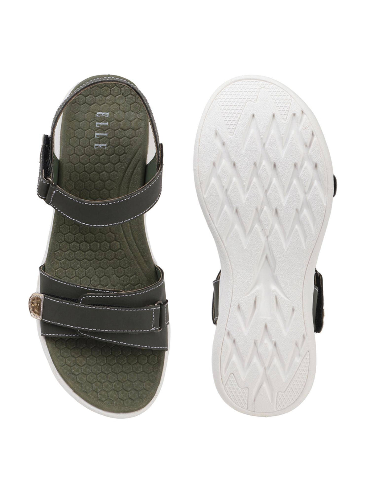 Women Blue Adjustable Strap Supportive Sandals | SD89 - view 32