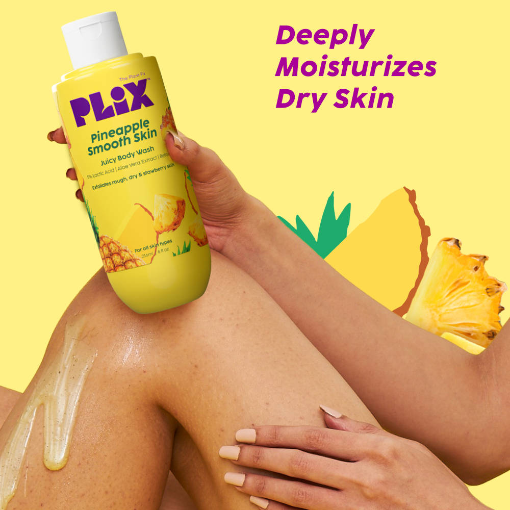 Pineapple 5% Lactic Acid Exfoliating Body Wash (Pack of 2) | PL1 - view 8