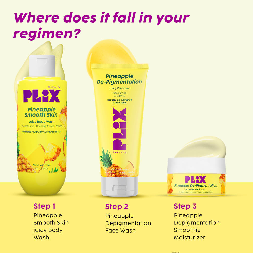 Pineapple Duo With Body Wash & De-Pigmentation Facewash | PL1 - view 8