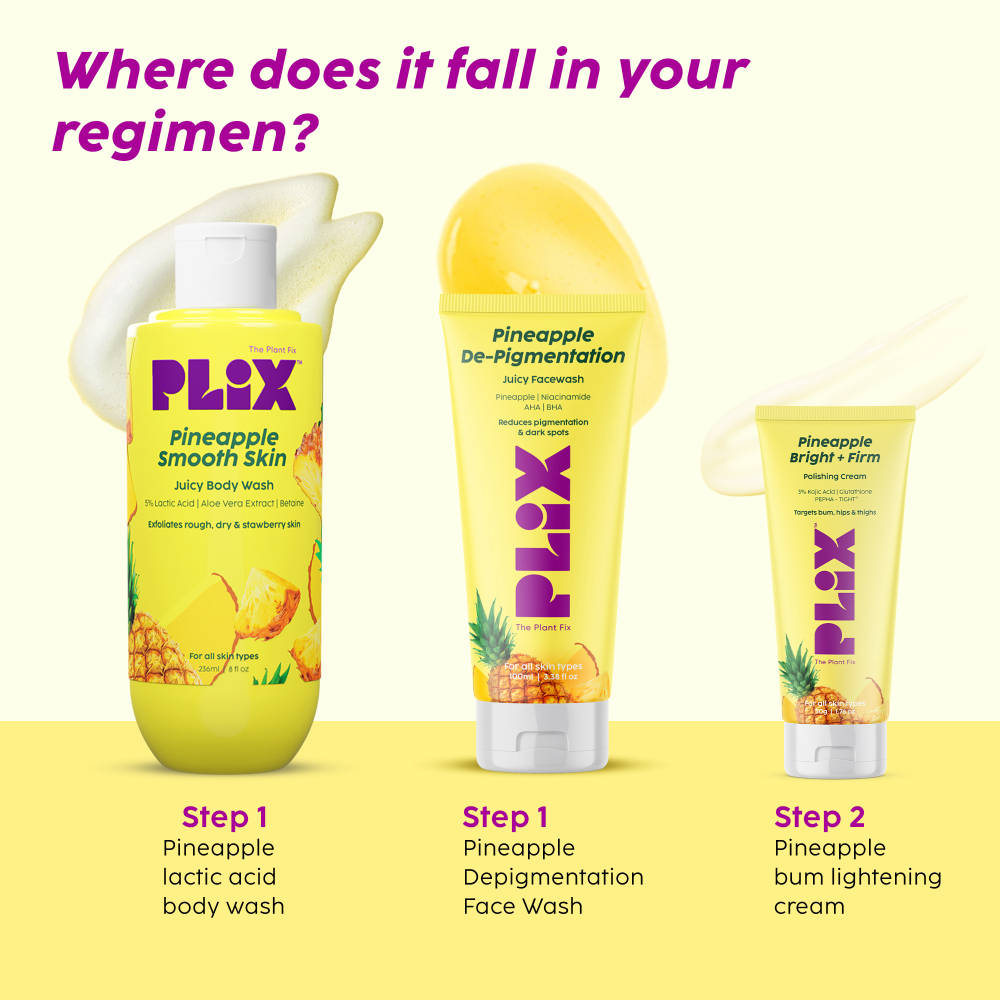 Pineapple Trio With Cleanser, Body Wash & Cream | PL1 - view 5