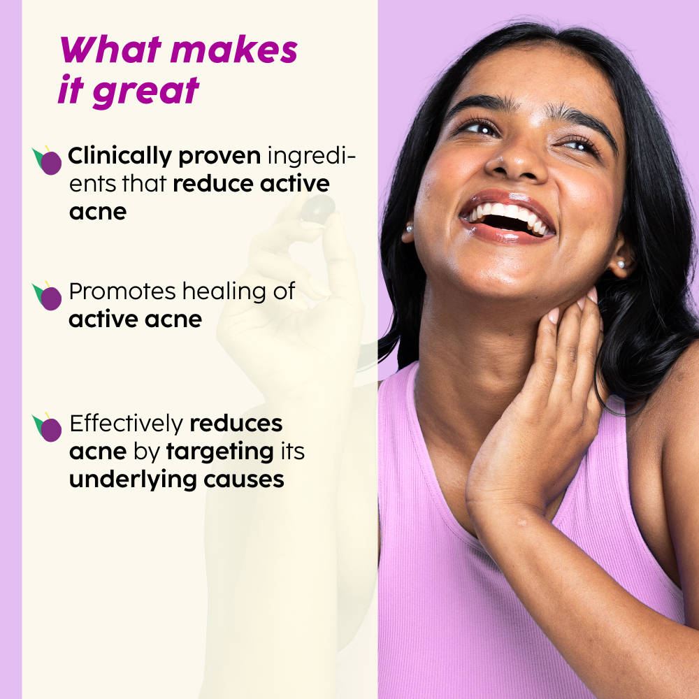 Jamun Skincare Combo With Cleanser, Body Wash & Active Acne Serum For Women & Men | PL1 - view 3