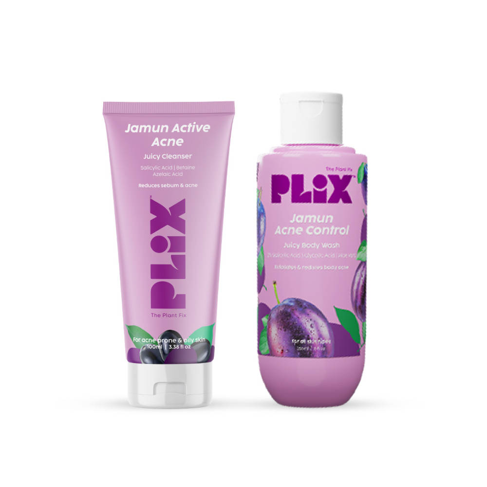 Jamun Active Acne Regime With Cleanser & Body Wash For Women & Men | PL1 - view 1