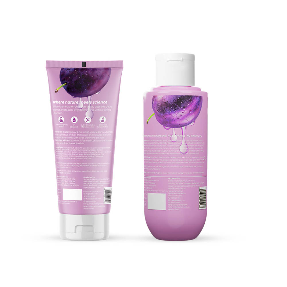 Jamun Active Acne Regime With Cleanser & Body Wash For Women & Men | PL1 - view 2