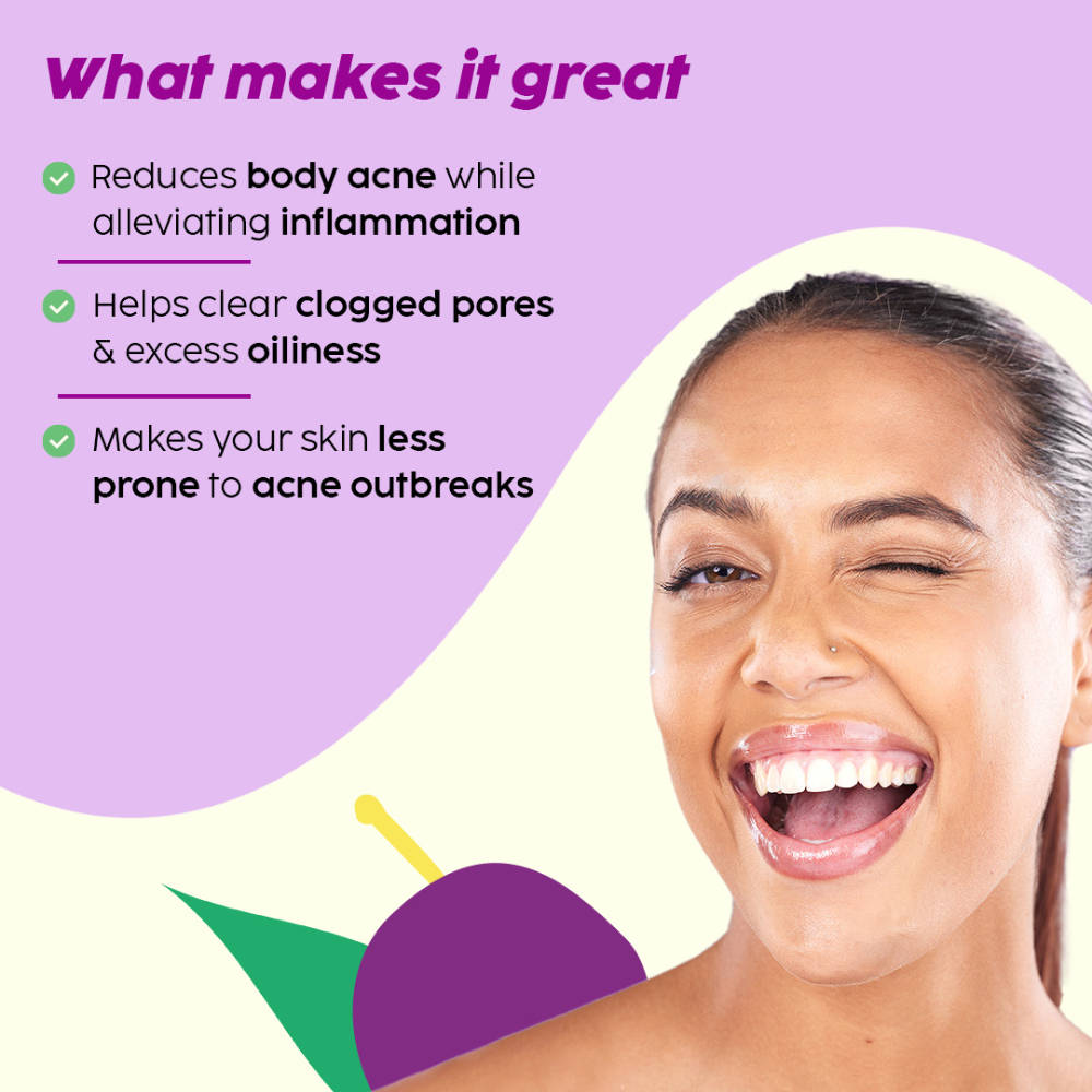 Jamun Active Acne Regime With Cleanser & Body Wash For Women & Men | PL1 - view 3