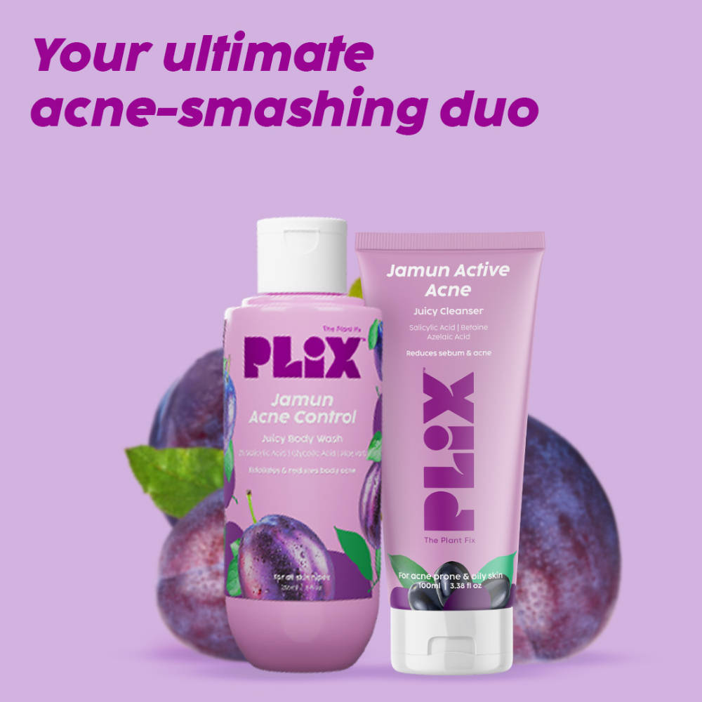Jamun Active Acne Regime With Cleanser & Body Wash For Women & Men | PL1 - view 11