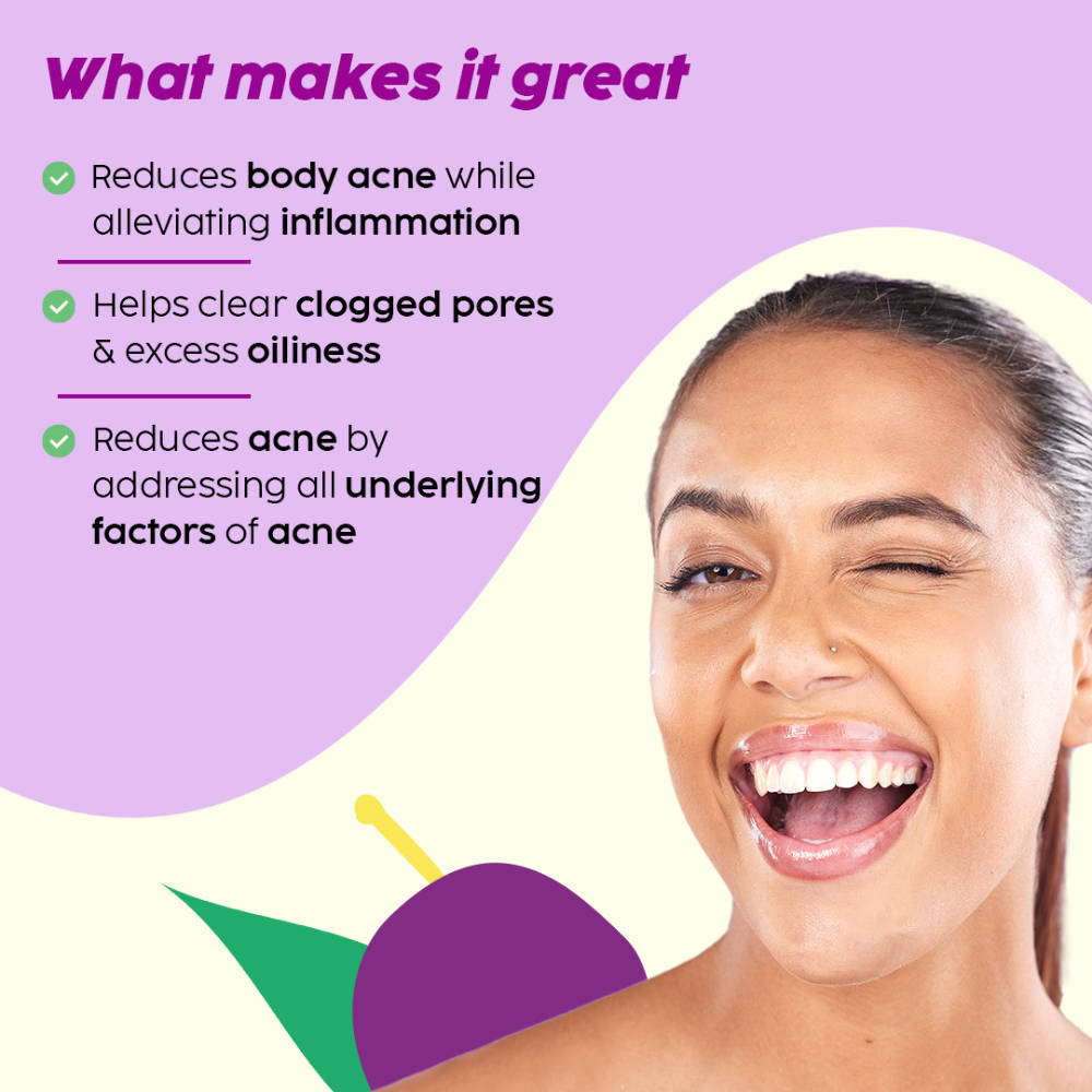 Jamun Active Acne Regime With Cleanser, Body Wash & Moisturizer For Women & Men | PL1 - view 3