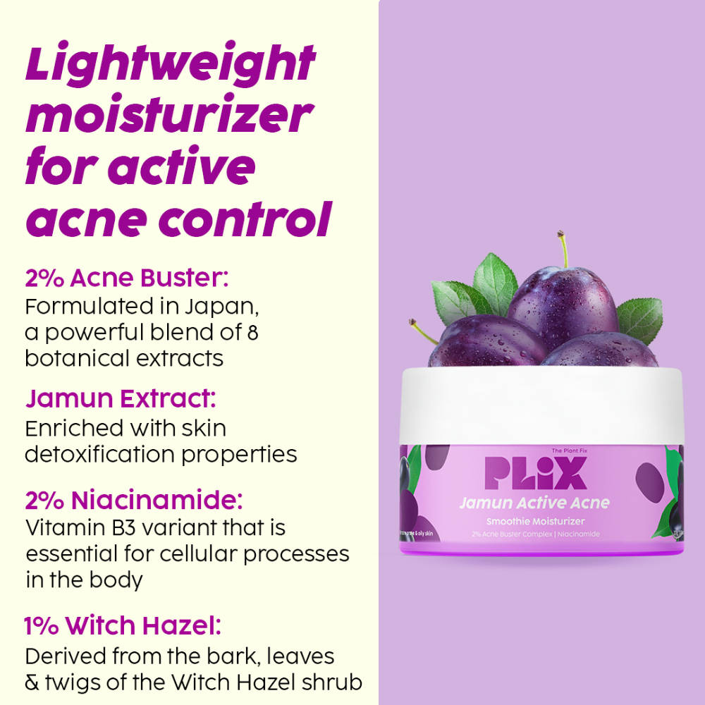 Jamun Active Acne Regime With Cleanser, Body Wash & Moisturizer For Women & Men | PL1 - view 6