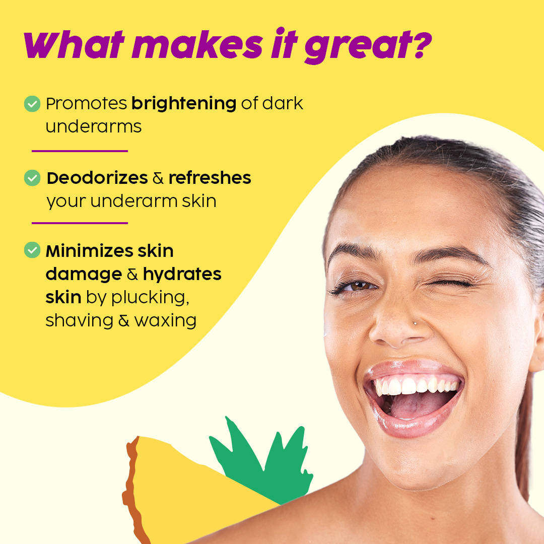 Pineapple Underarm Depigmentation Spray, For Lightening, Hyperpigmentation, Odour protection | PL1 - view 2