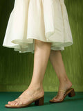 Women Black Block Heels | H78 - view 7