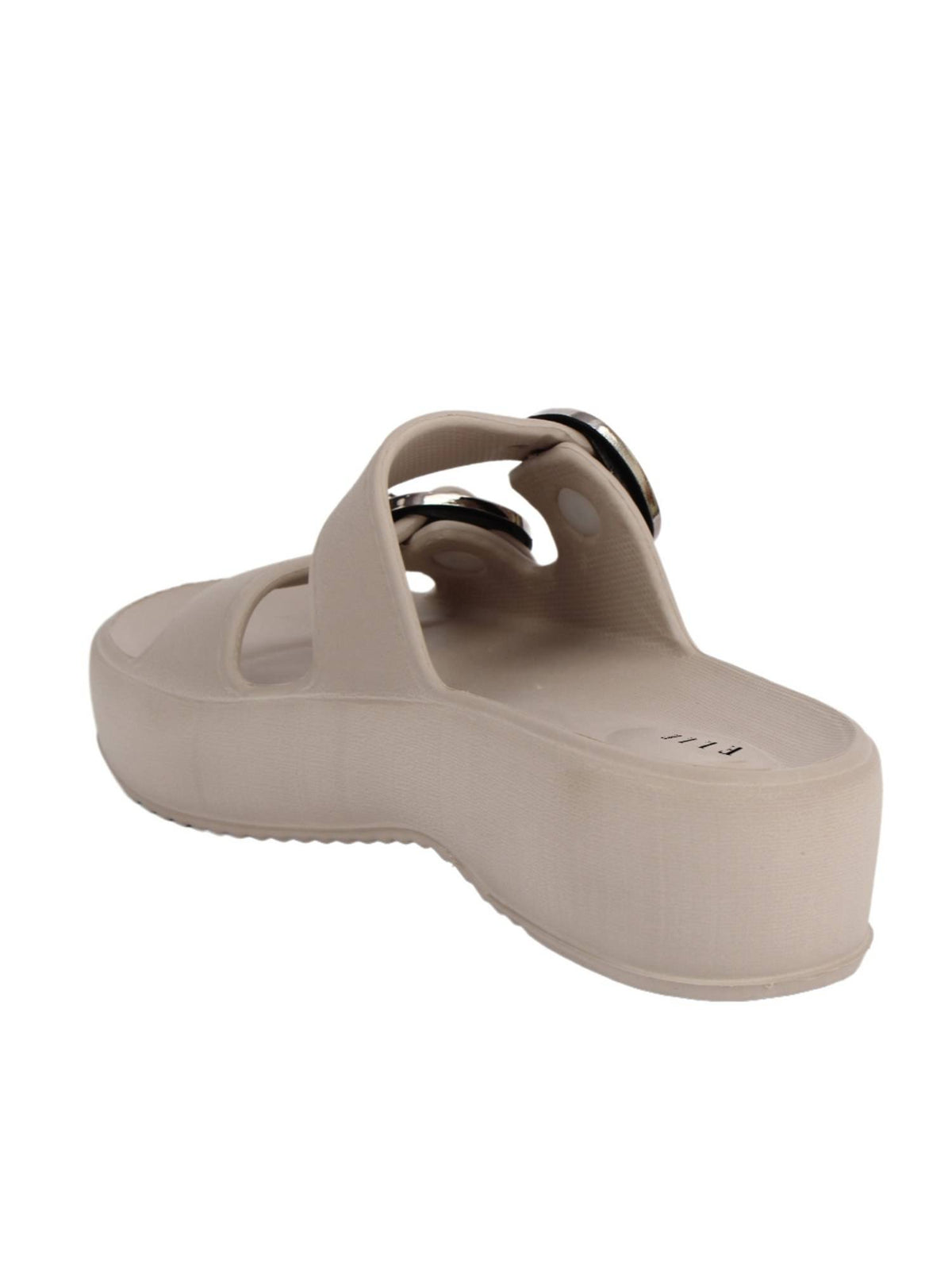 Women Beige Platform Sandals | H78 - view 5