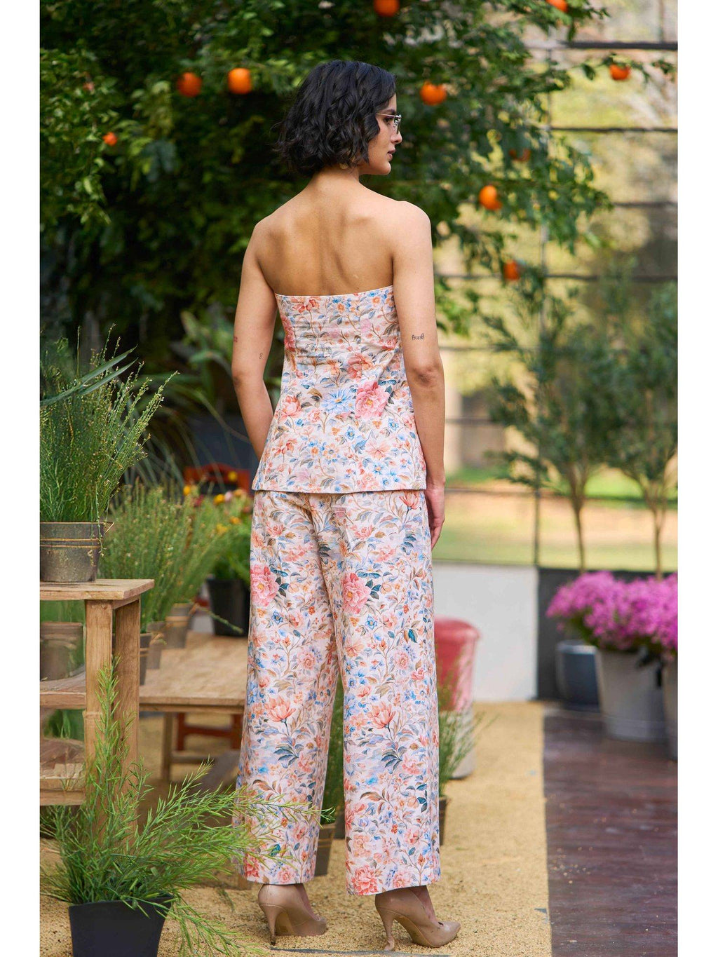 Women Multi-Color Floral Top | TT90 - view 2