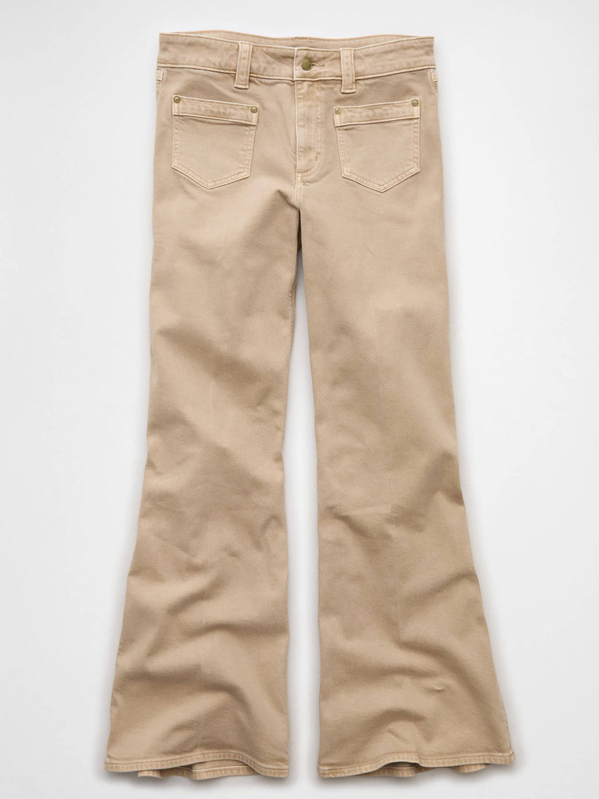 Women Beige Artist Flare Jeans | BT10 - view 4