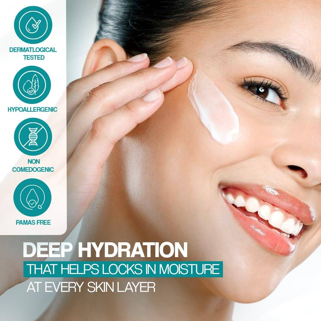 Max Intensive Moisturizing Cream Dry To Very Dry Skin With 4D Hyaluronic + Polyglutamic Acid | B20 - view 4