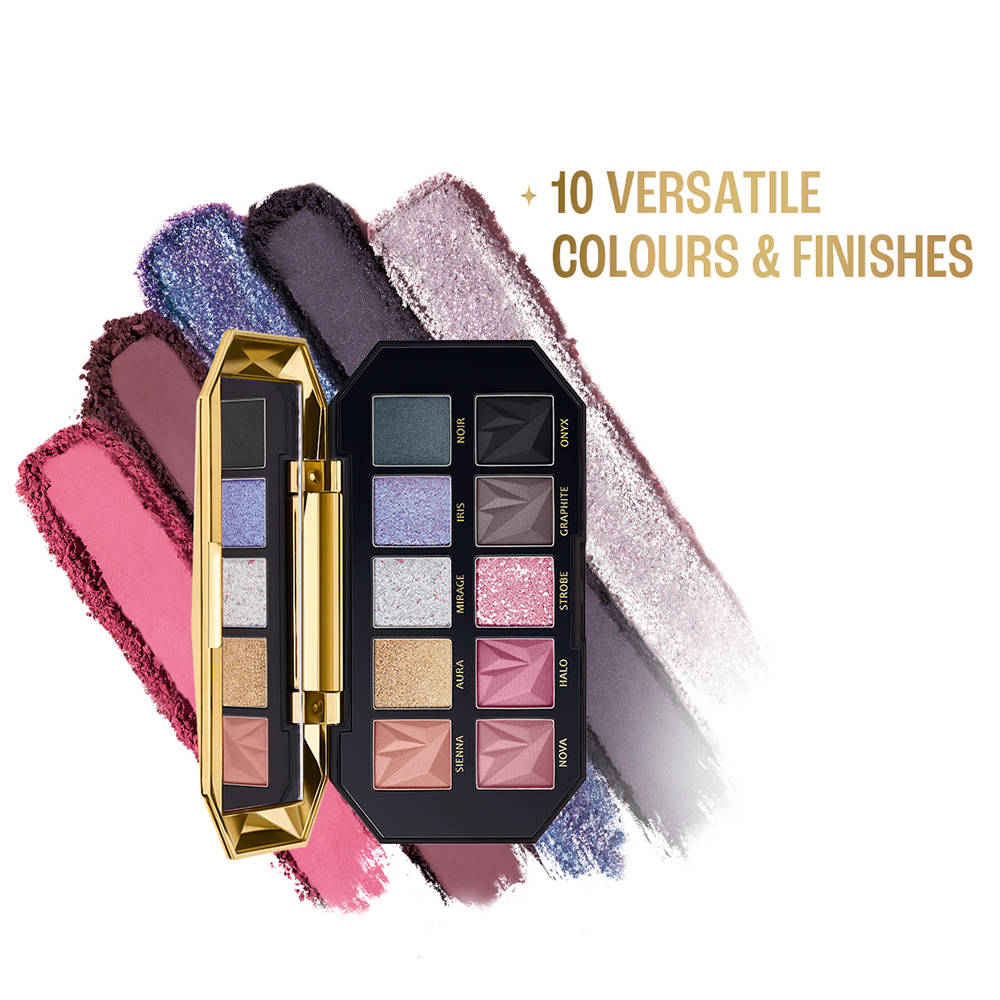 Be-Jewel Multichrome Eyeshadow Palette, 10 Shimmery Shades | E20 - view 12