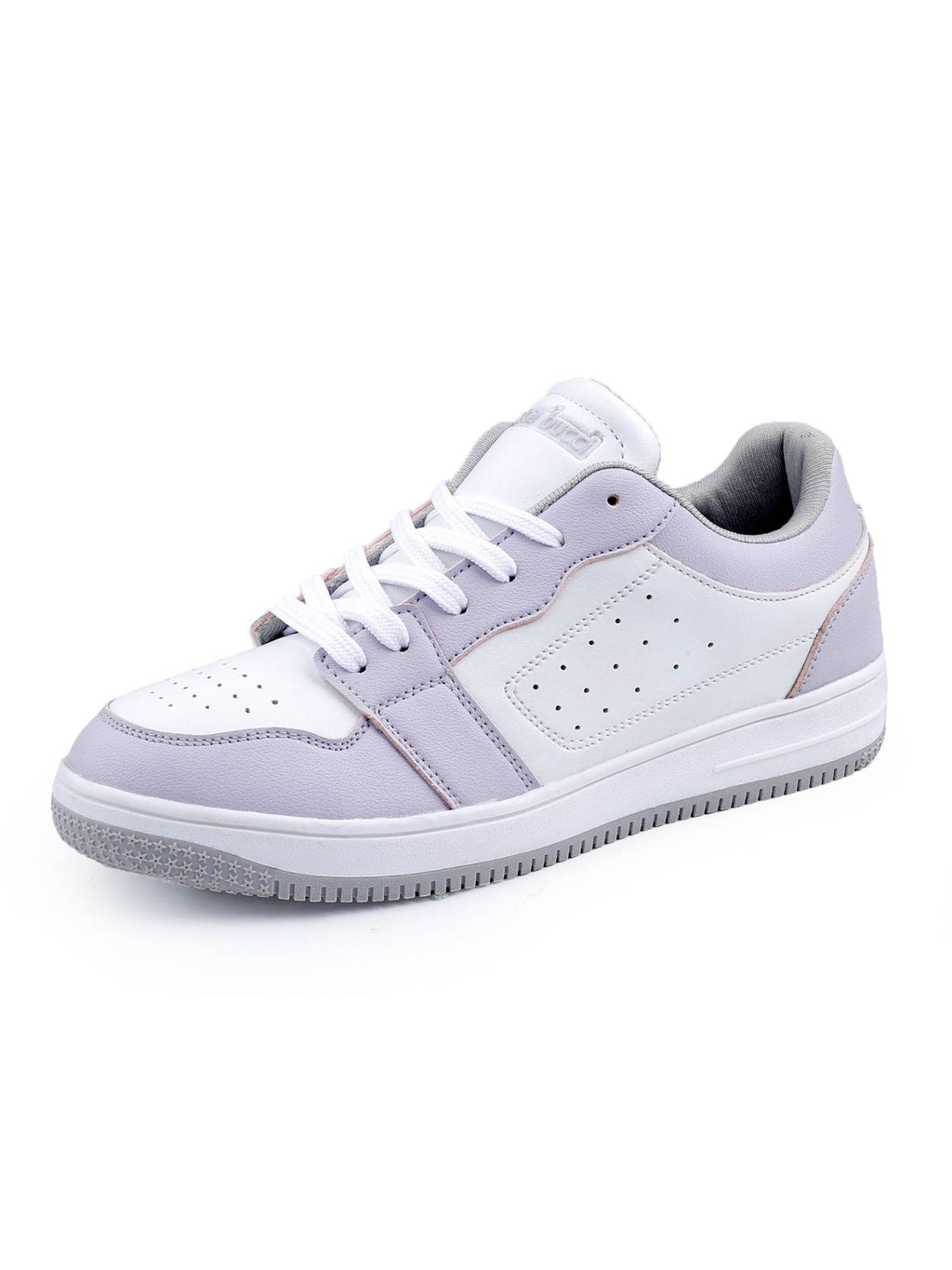 Sophia Low-Top Flat Sole Sneakers For Purple | SN09 - view 1