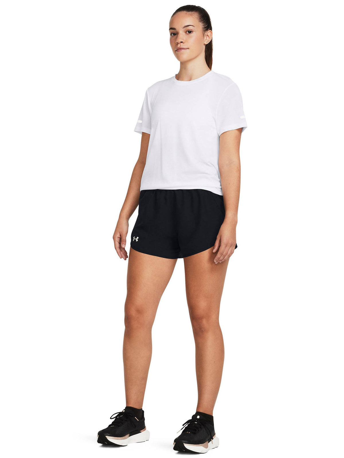 Fly By 3' Black Shorts - view 3