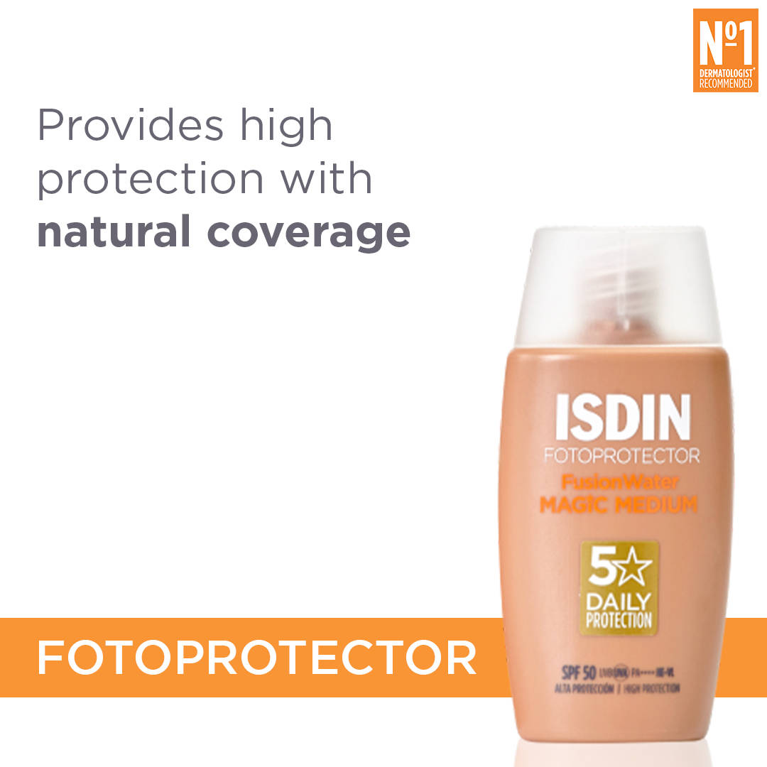 Fotoprotector Fusion Water Magic Color SPF 50 PA++++ | FC3 - view 9