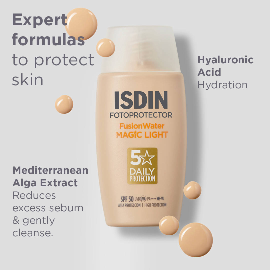 Fotoprotector Fusion Water Magic Color SPF 50 PA++++ | FC3 - view 3