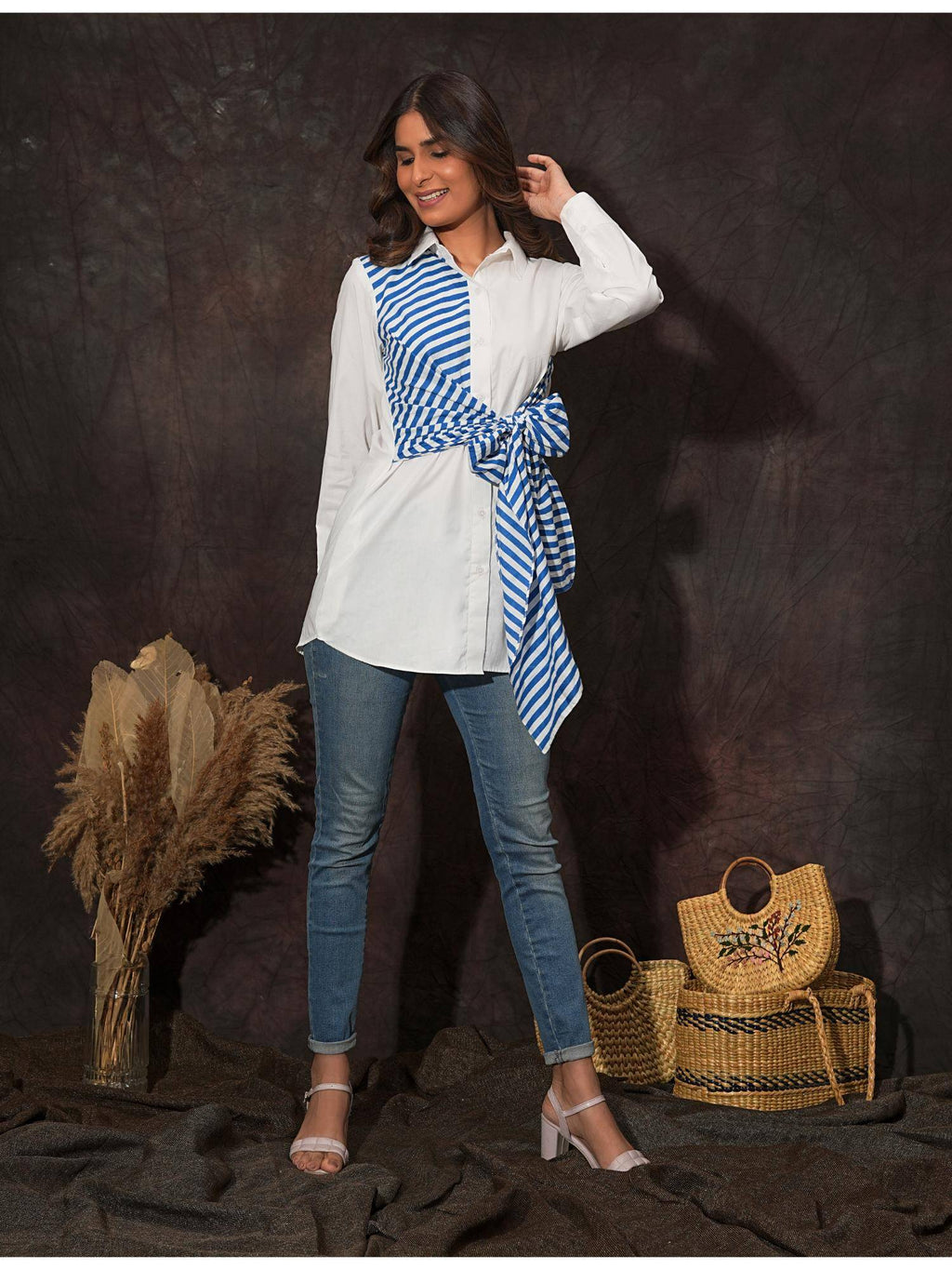 Knotting Shirt - White | S67 - view 4