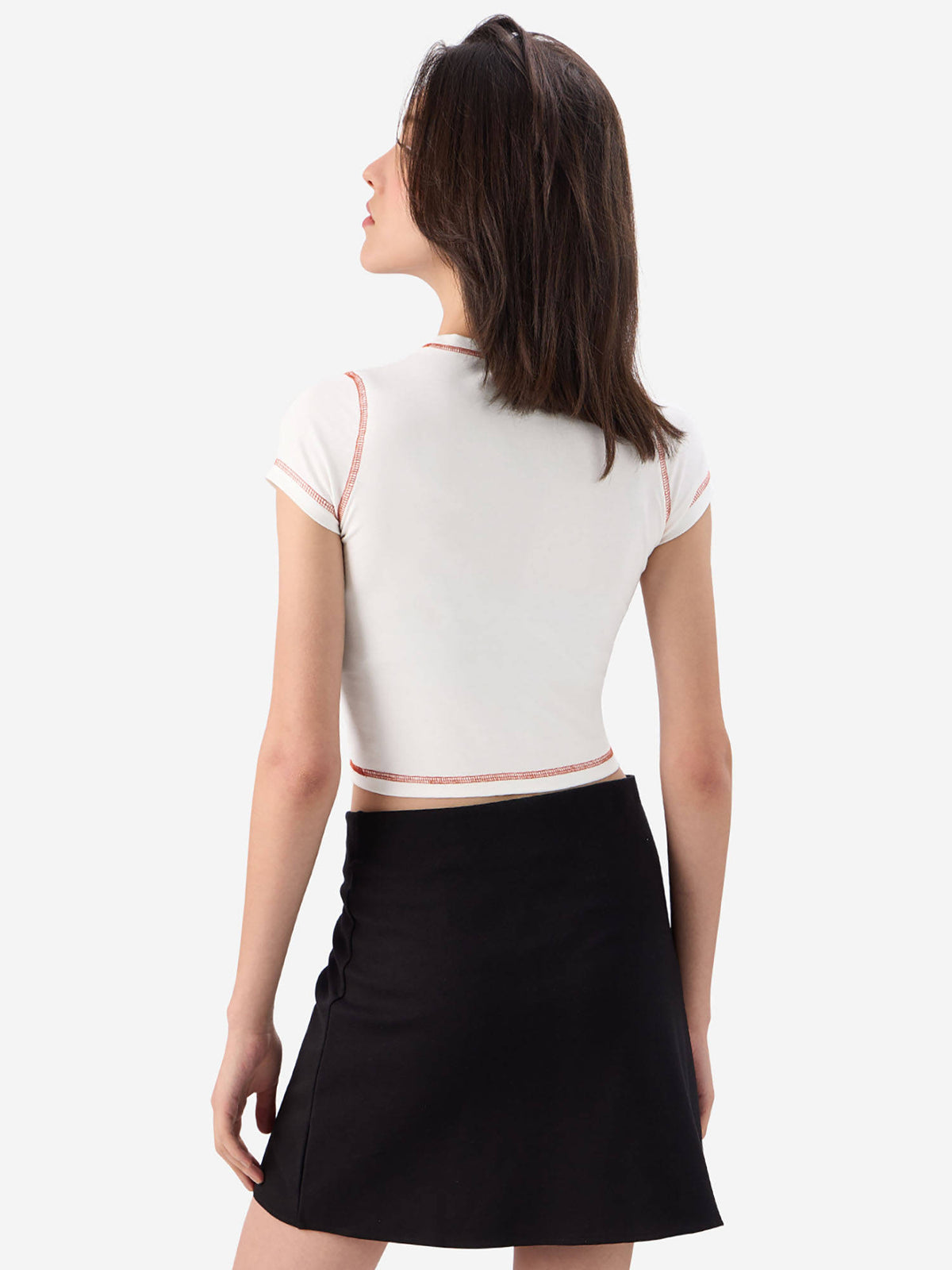 Official Mean Girls: A Little Dramatic Women Cropped Top | CT61 - view 4