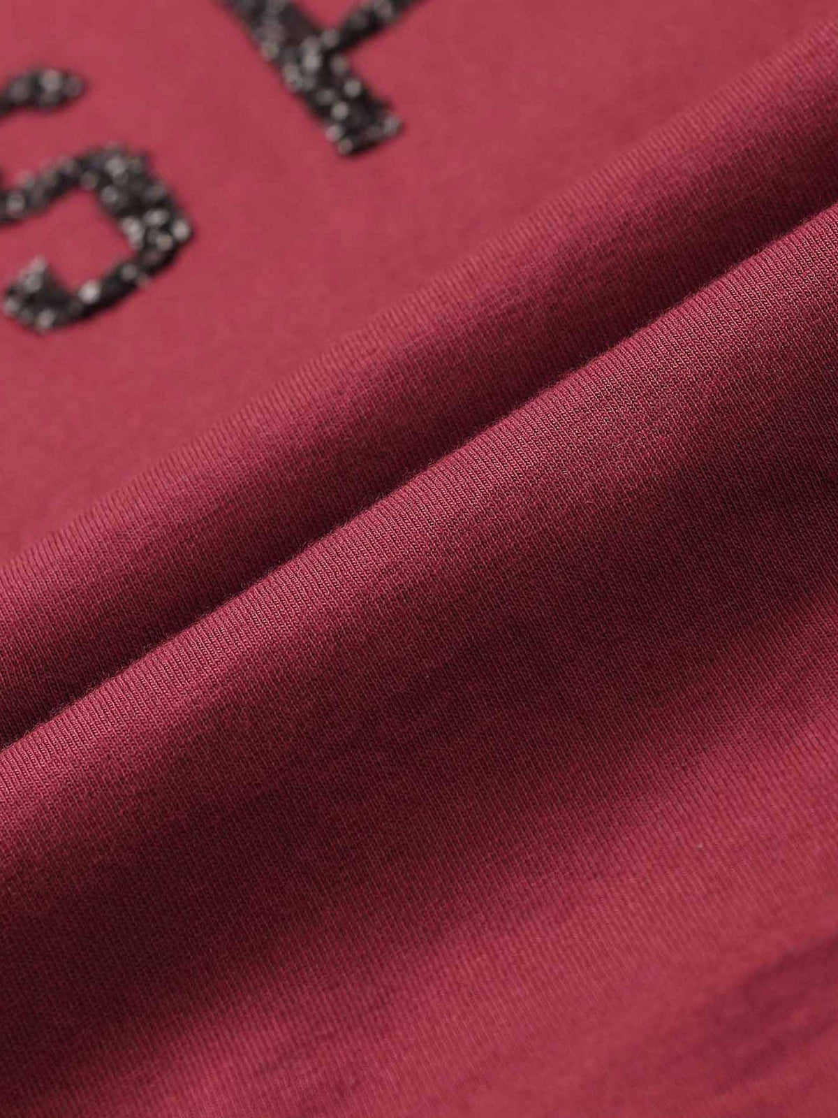 Boxy Fit Brand Embellished T-Shirt | U89 - view 2