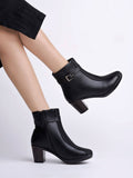 Smart Casual Black Boots for Women | BT61 - view 1