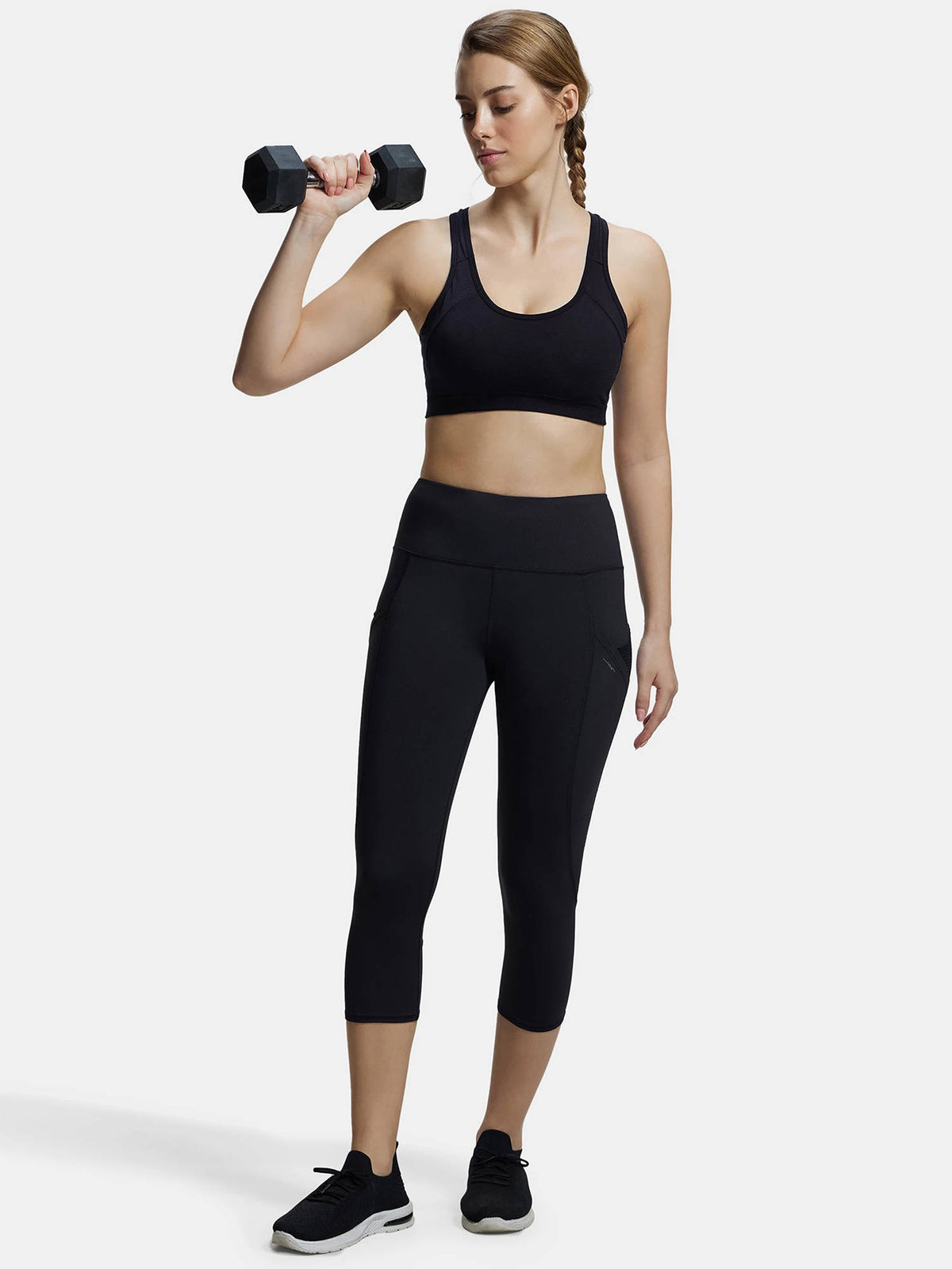 1380 Wirefree Padded Cotton Elastane Active Bra - Wine Tasting | sb09 - view 44
