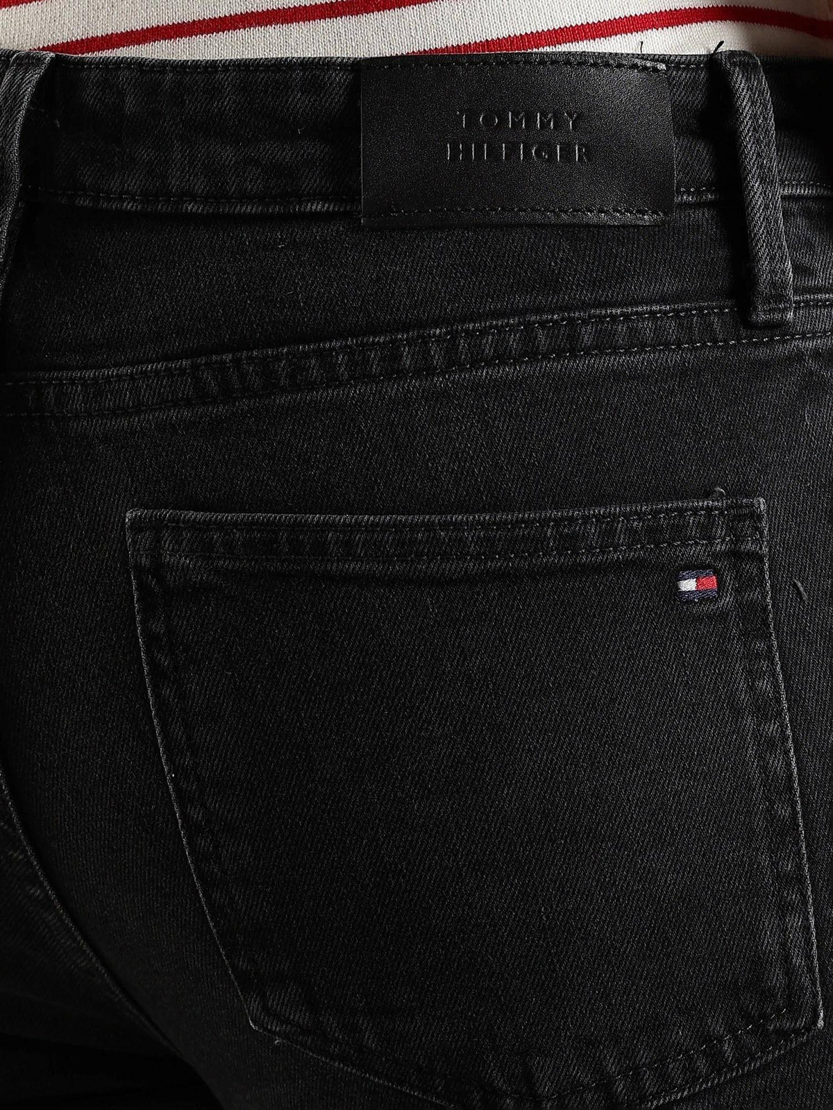 Black Bootcut Fit Mid Rise Jeans | BT10 - view 5