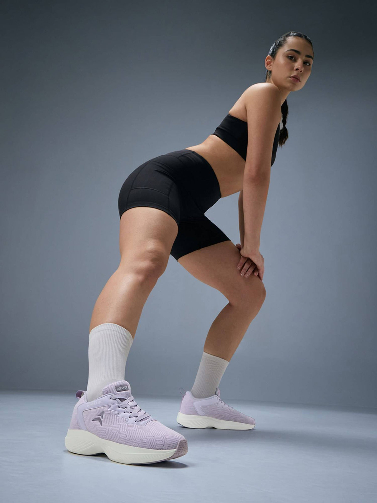 Womens Reva Running Shoes - Lavender | SH9 - view 2