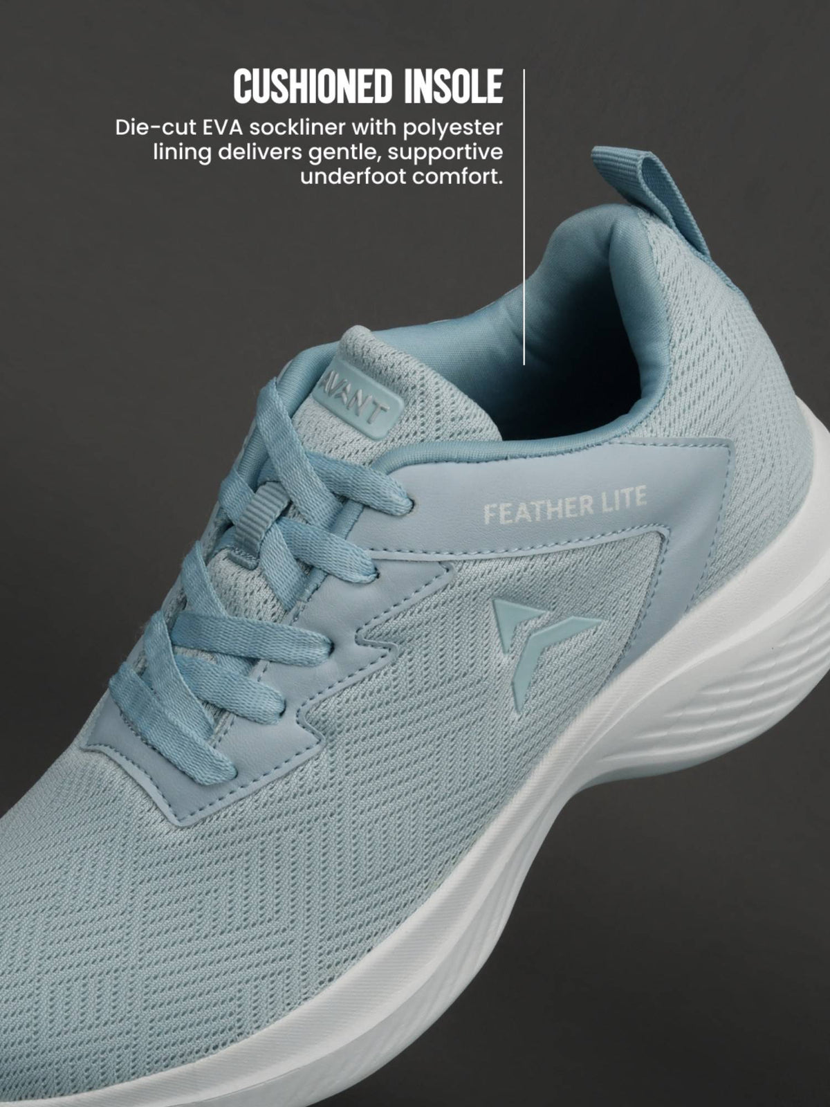 Womens Reva Running Shoes - Ice Blue | SH9 - view 5