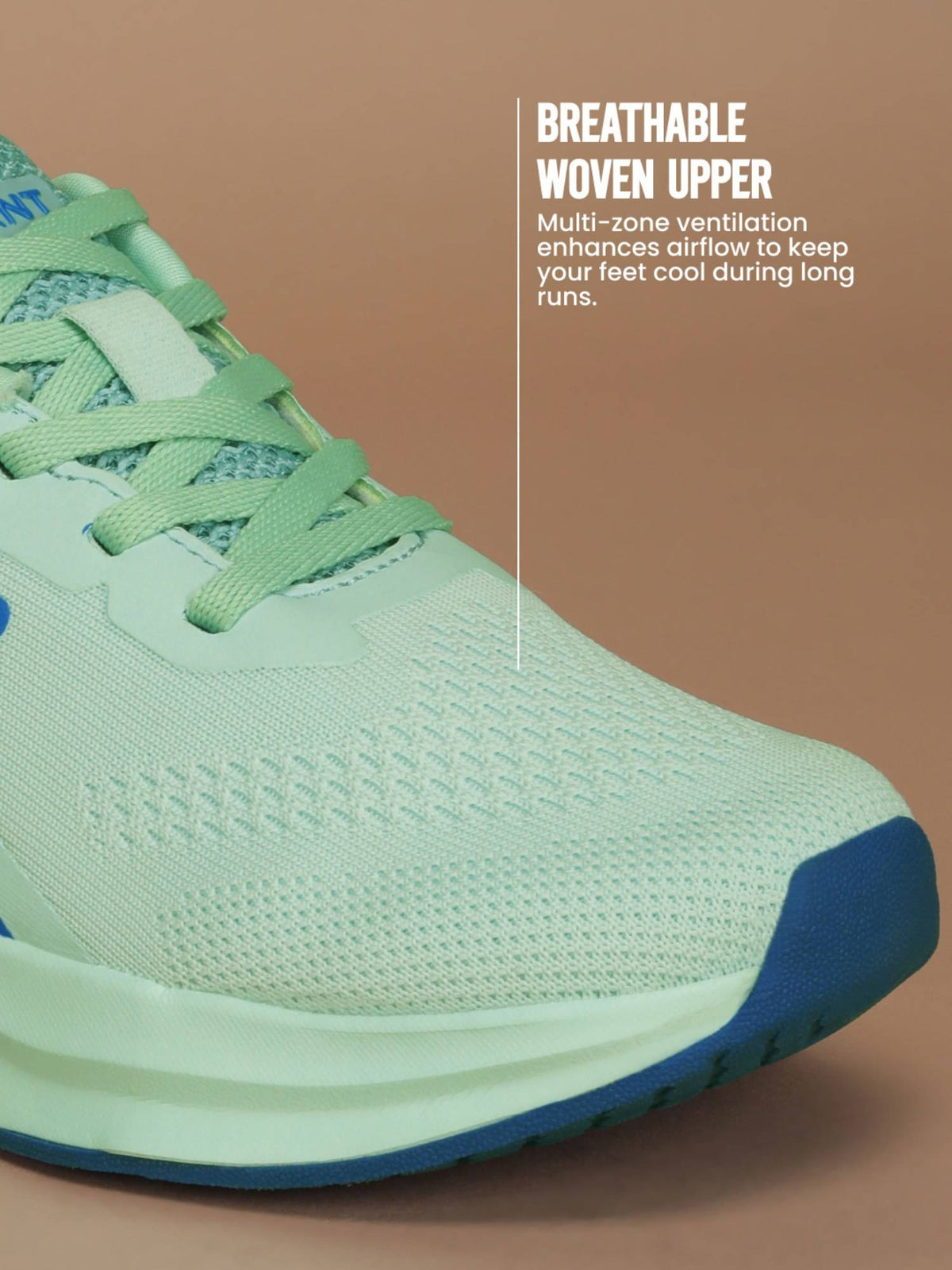 Womens Run Air X1 Running Shoes - Green | SH9 - view 4