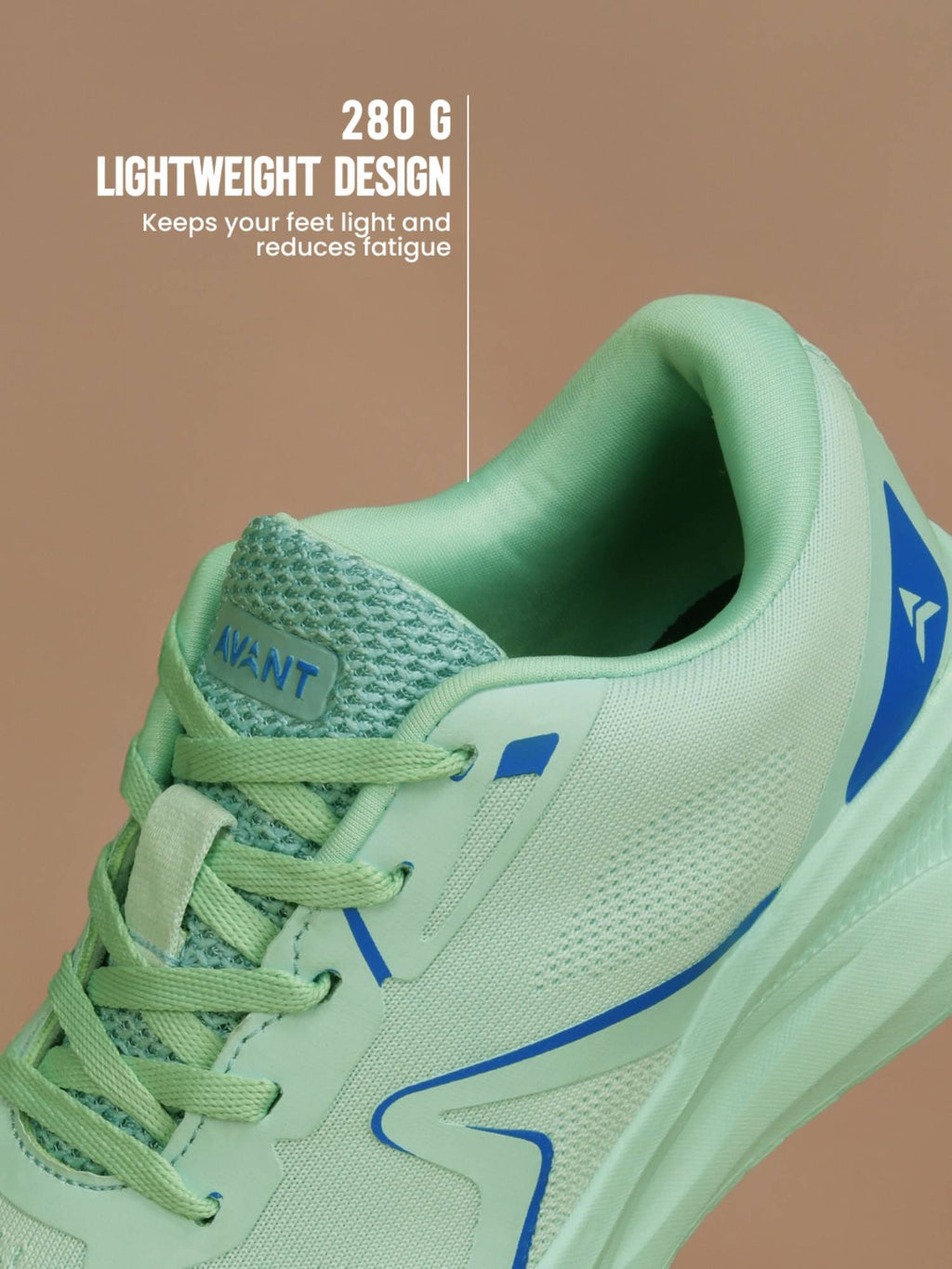Womens Run Air X1 Running Shoes - Green | SH9 - view 5