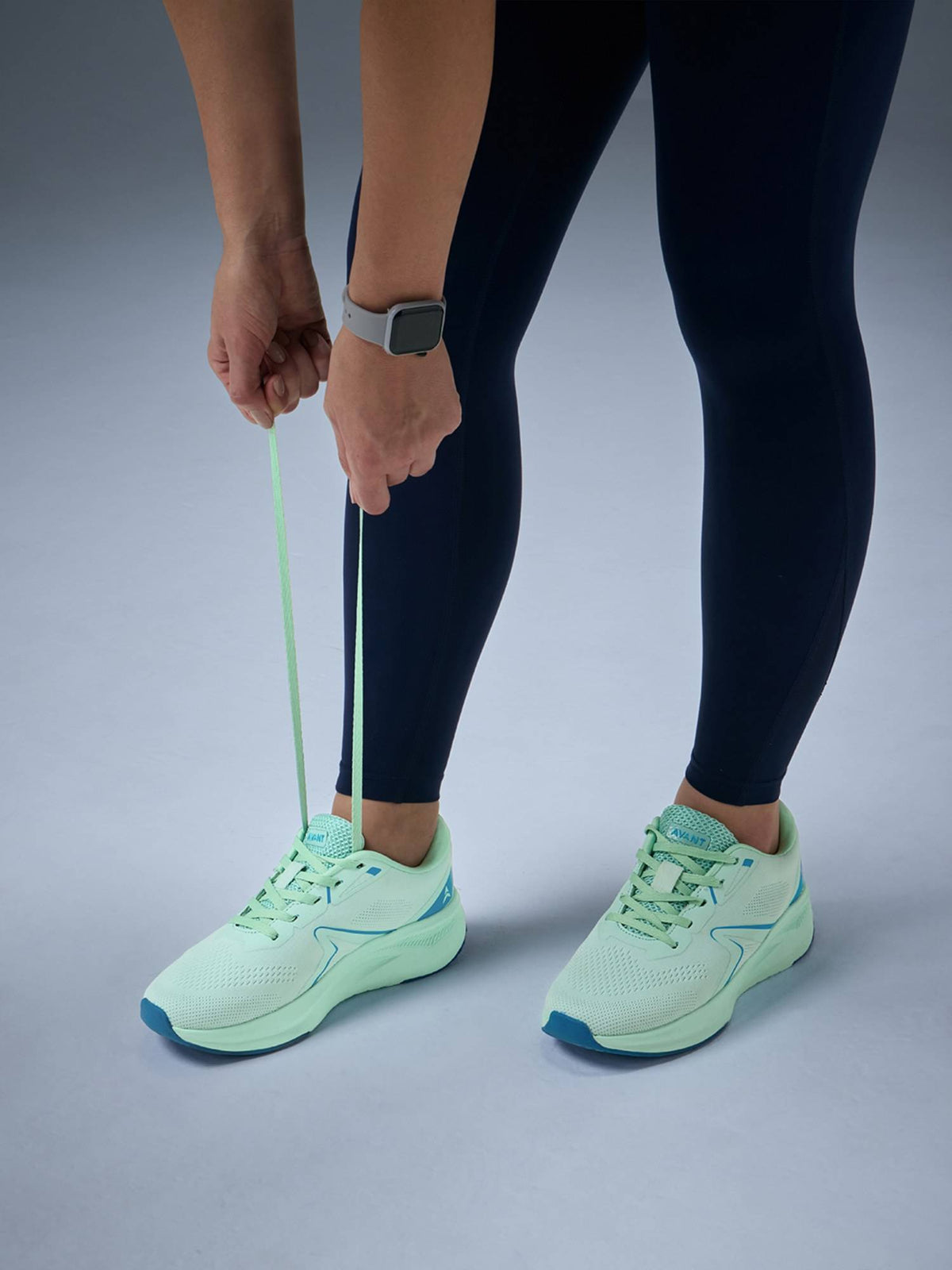 Womens Run Air X1 Running Shoes - Green | SH9 - view 6