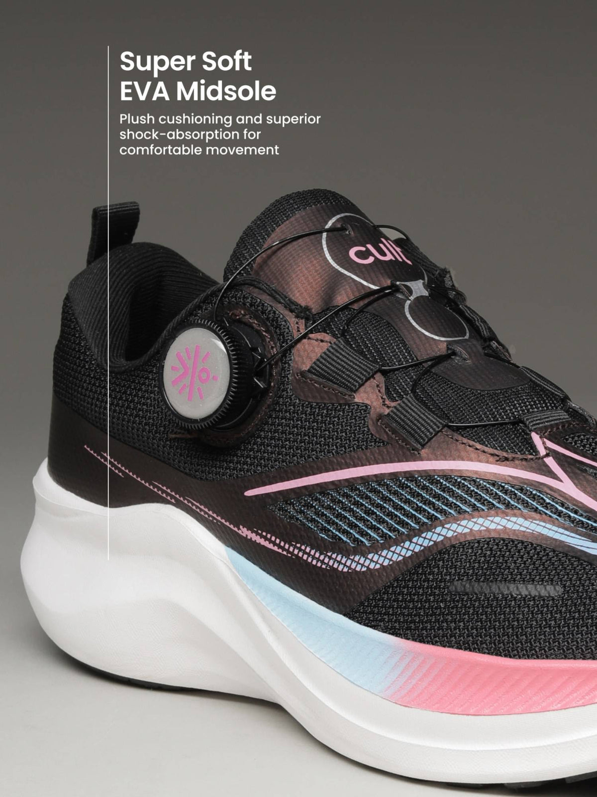 Women Power Pace Running Shoes - White | SH9 - view 13