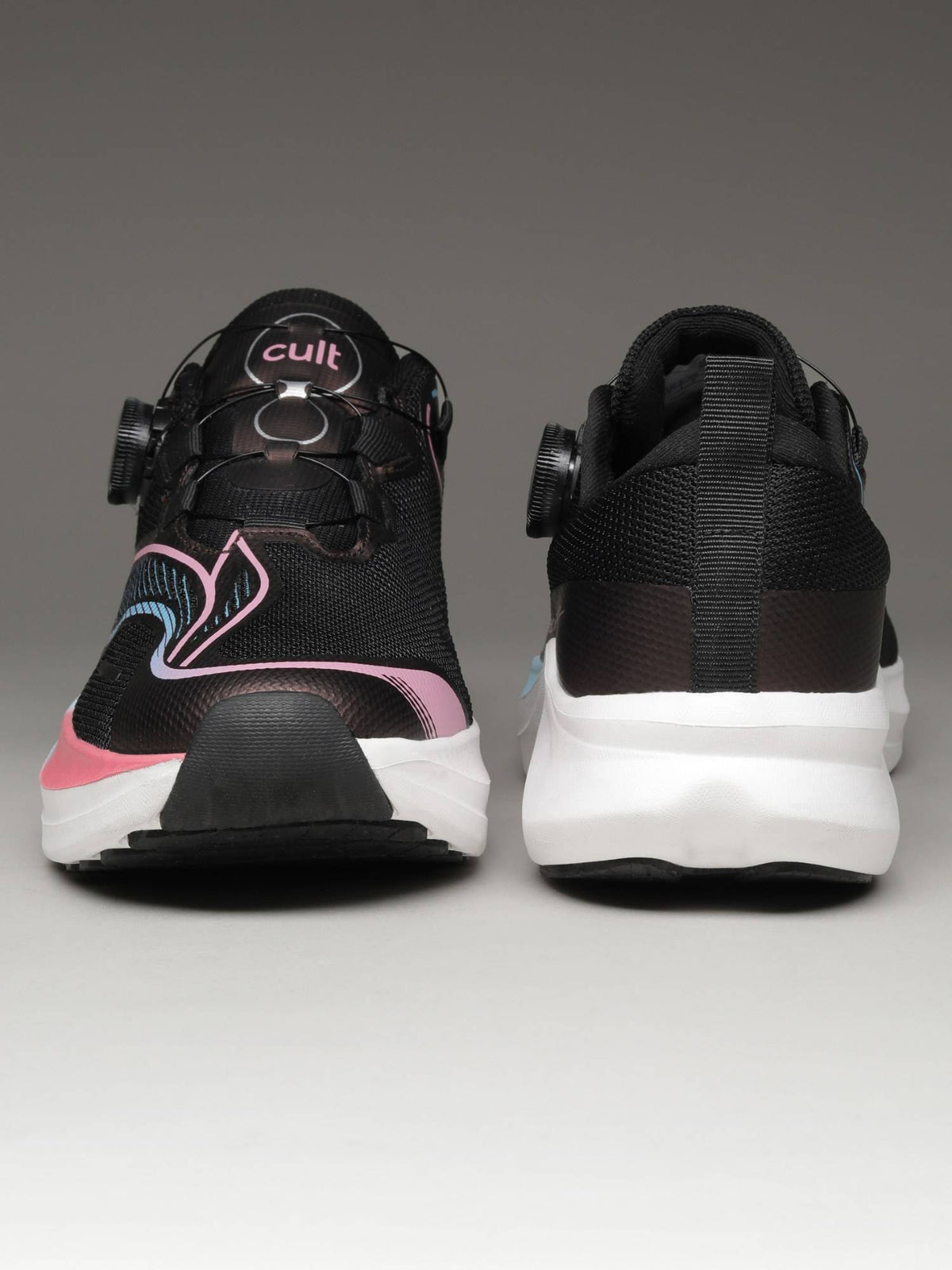 Women Power Pace Running Shoes - Black | SH9 - view 9