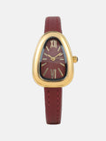 Women The Sunray Oval Red Dial Analog Watch - | W92 - view 1