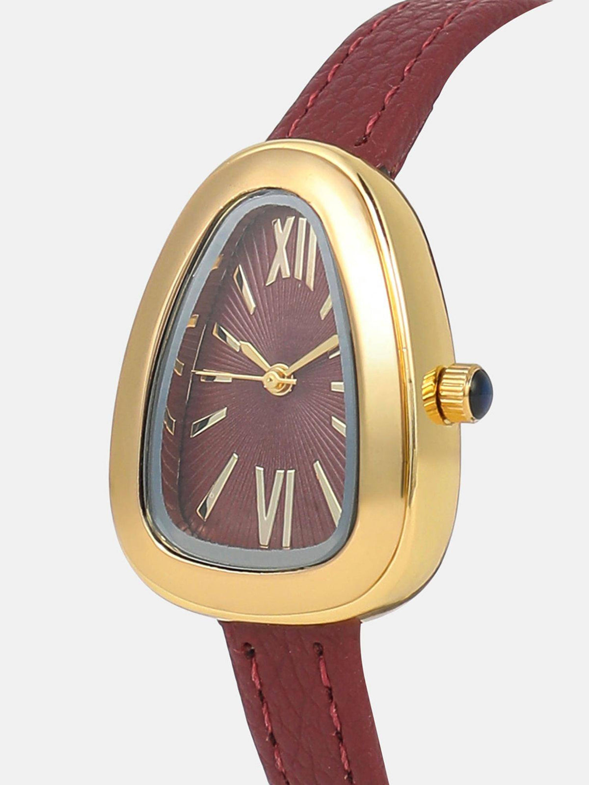Women The Sunray Oval Red Dial Analog Watch - | W92 - view 5