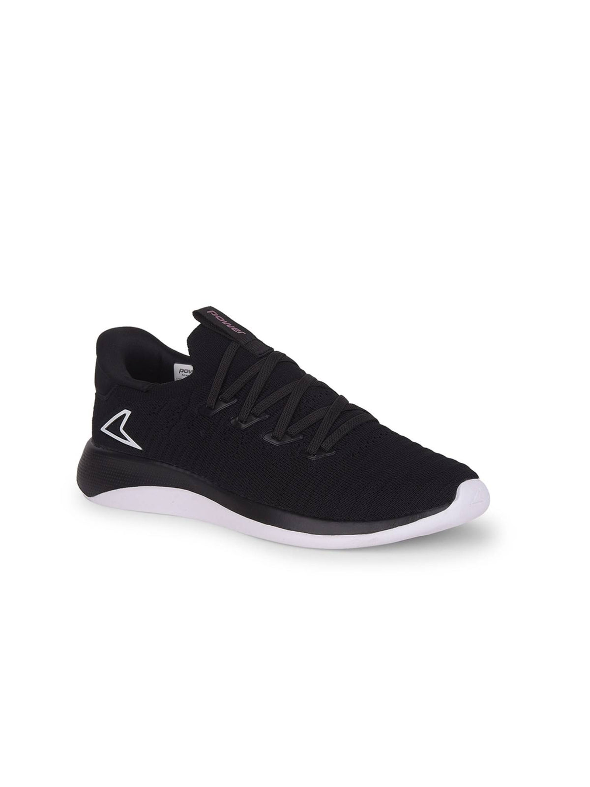 Women Slip On Sports Black Running Shoes | SH9 - view 1