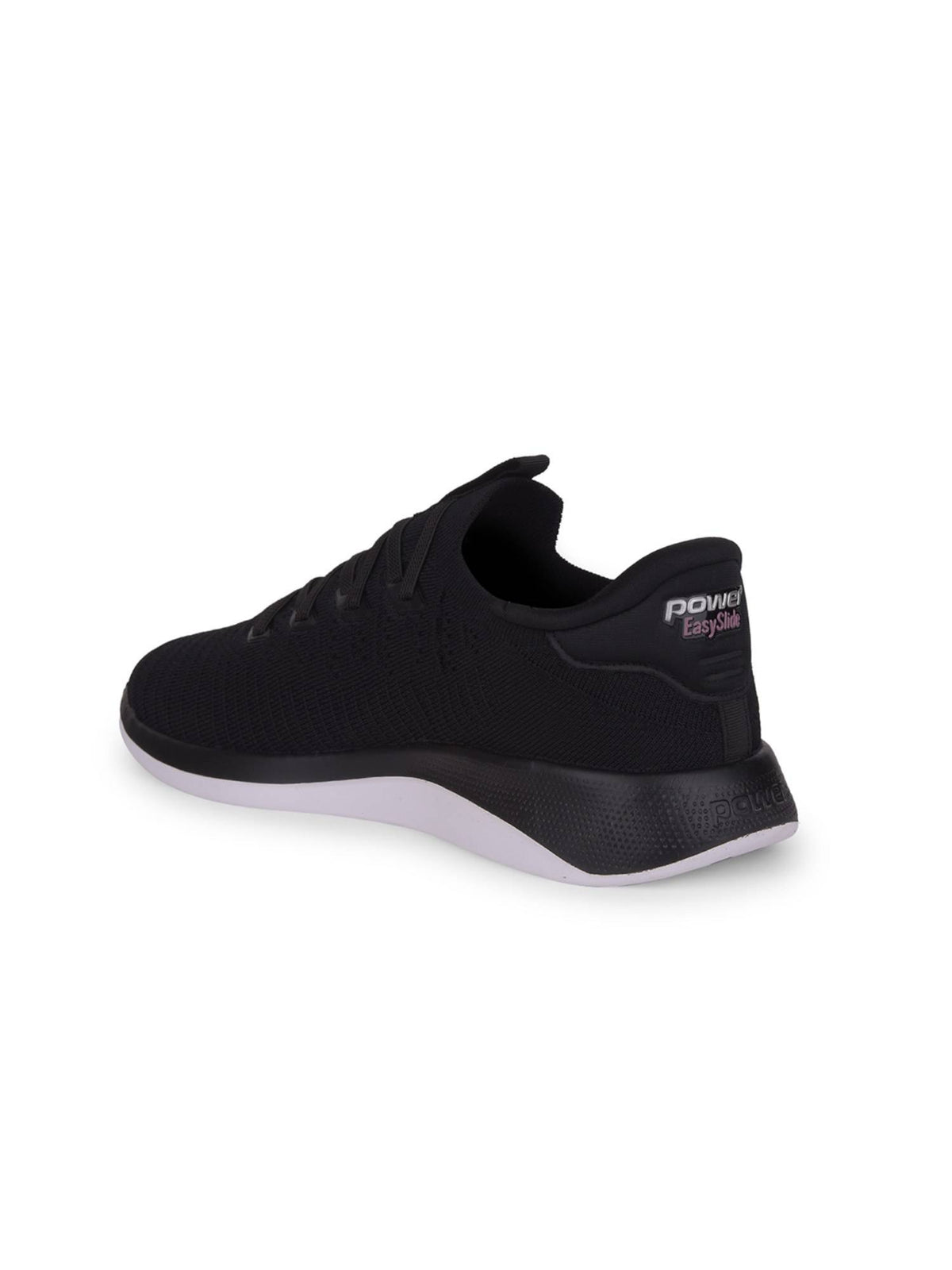Women Slip On Sports Black Running Shoes | SH9 - view 3
