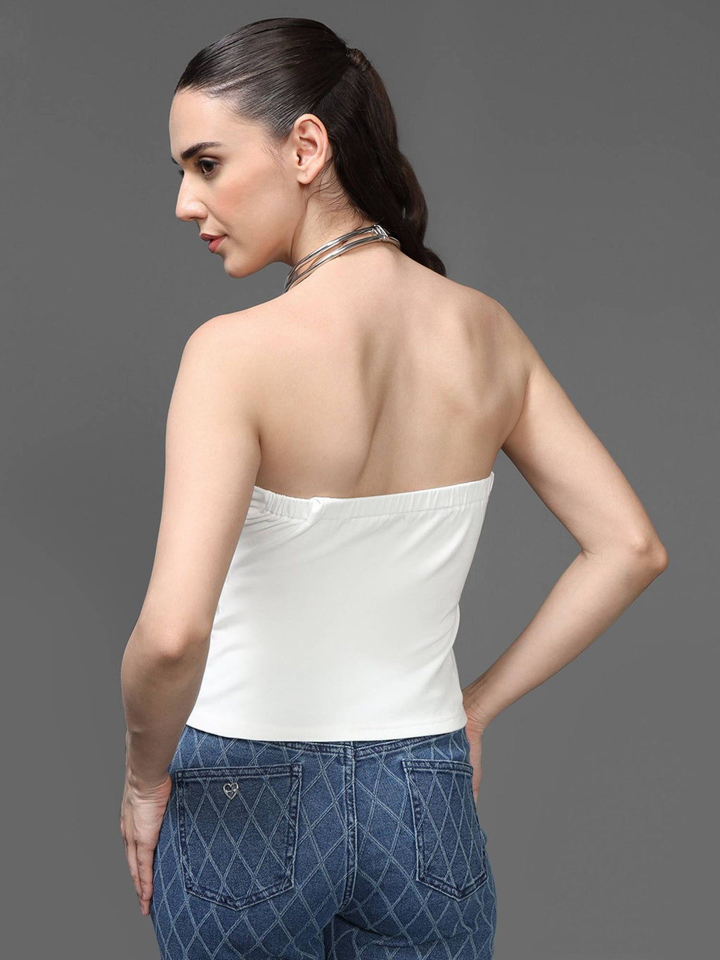 White Lima Top | TT90 - view 2