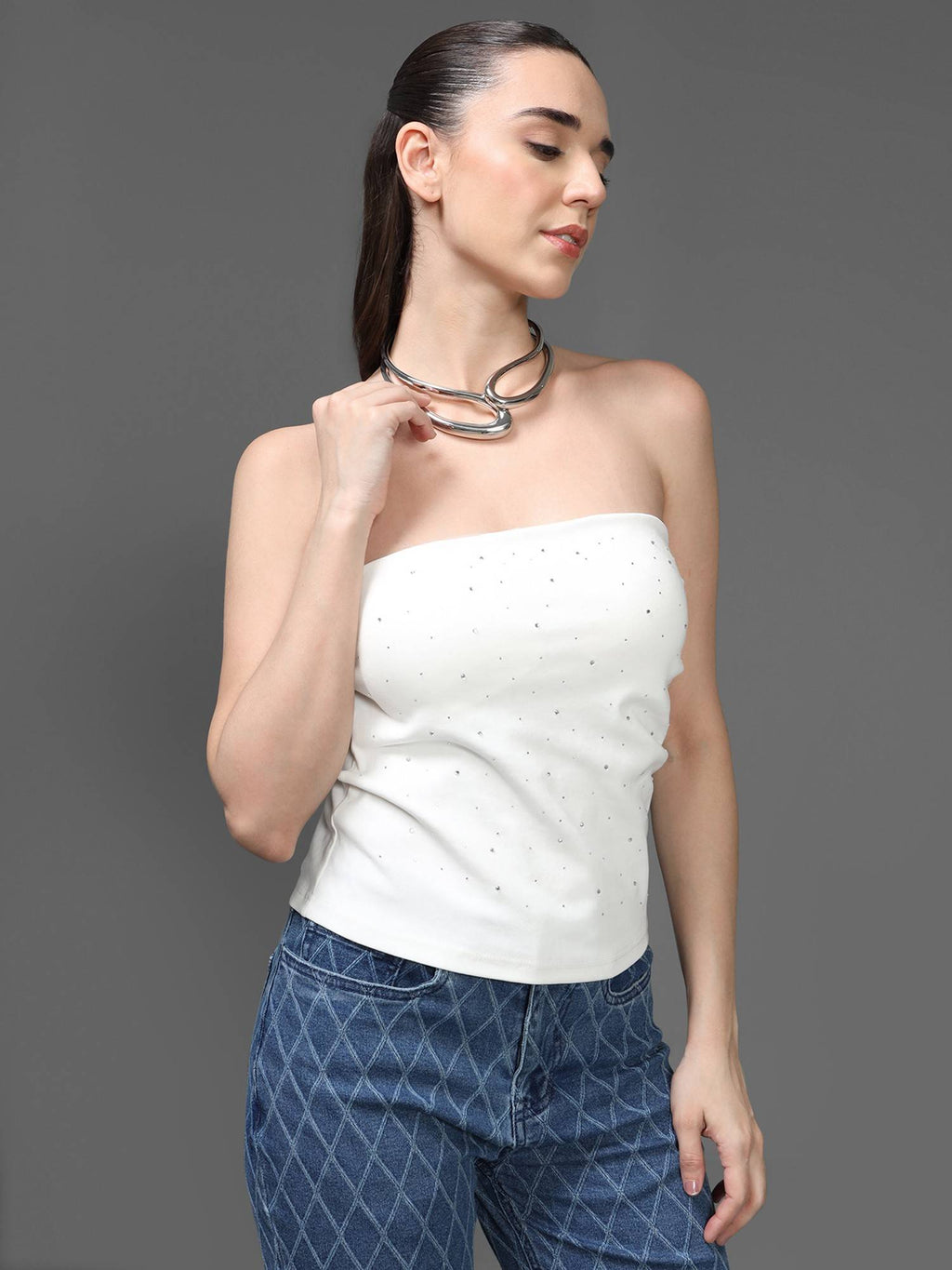 White Lima Top | TT90 - view 5