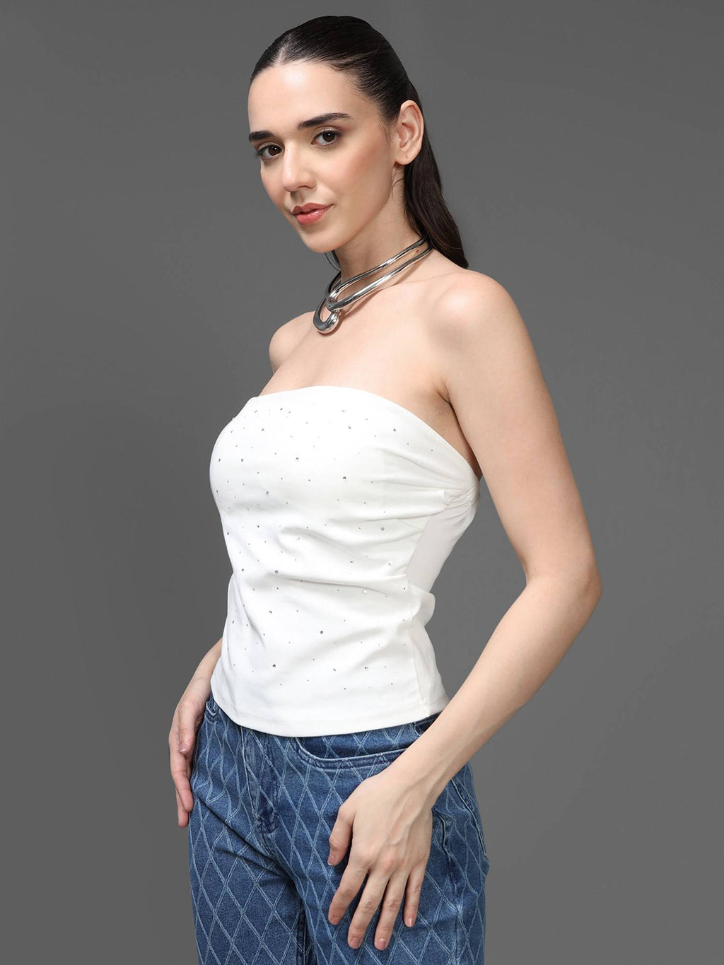 White Lima Top | TT90 - view 6