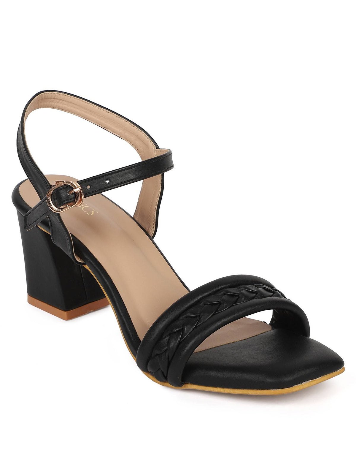 Peach Women Braided Heels | H78 - view 13