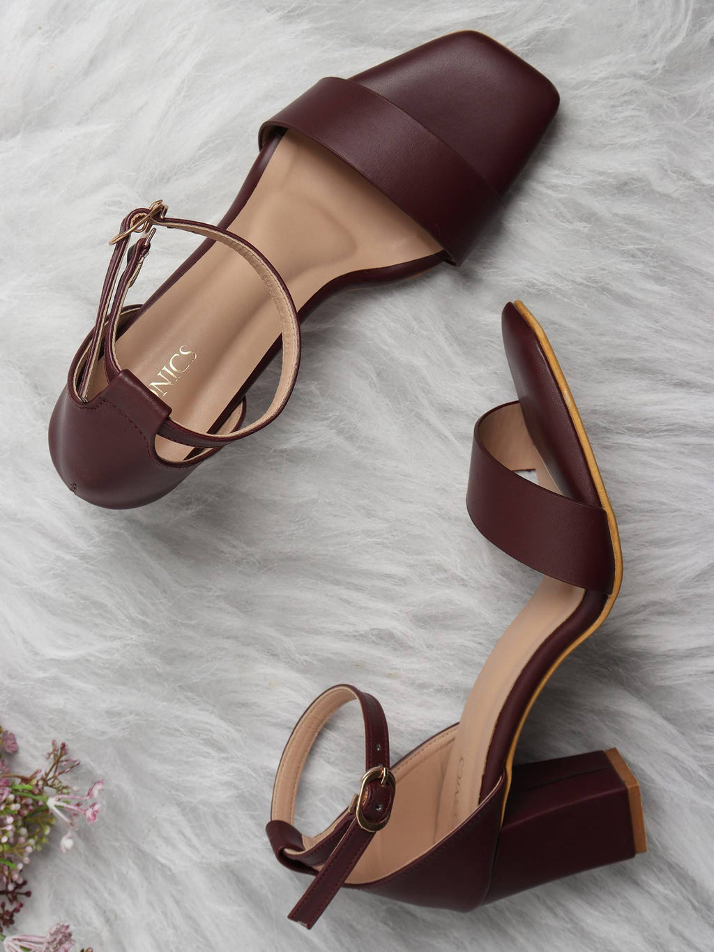 White Women Solid Heels | H78 - view 12