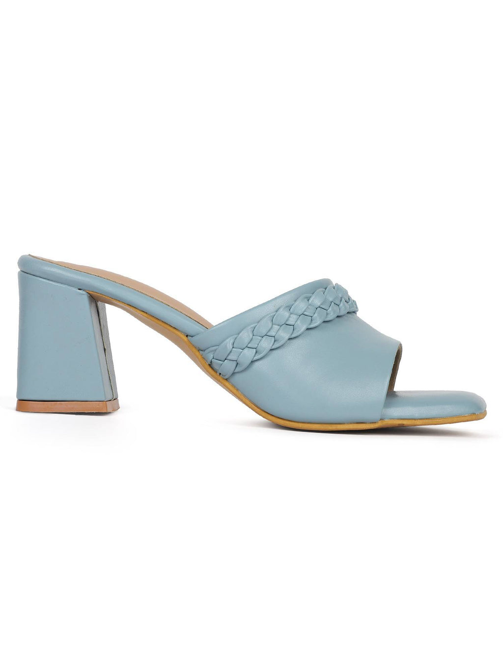 Purple Women Braided Heels | H78 - view 8