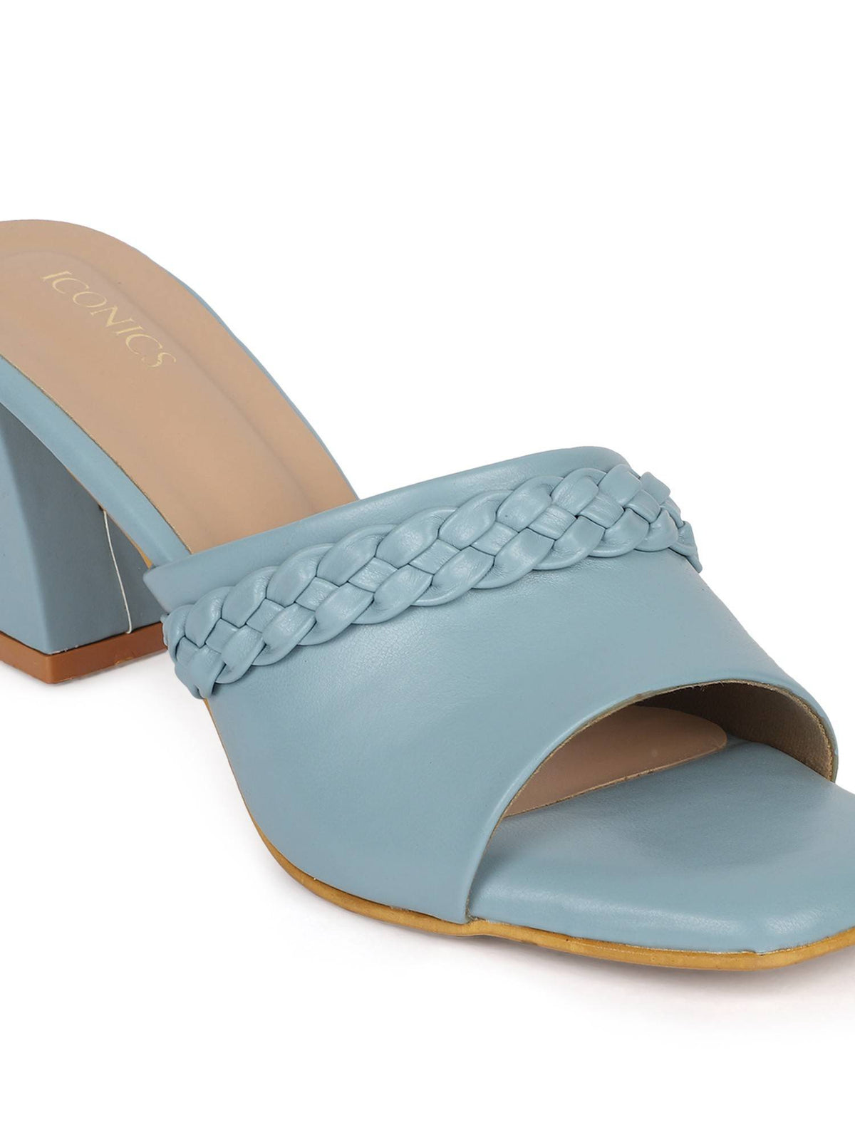 Purple Women Braided Heels | H78 - view 11