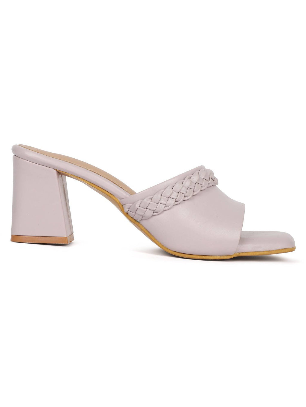 Purple Women Braided Heels | H78 - view 2