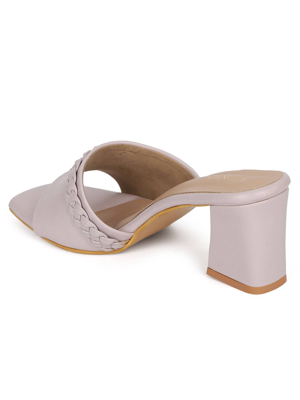 Purple Women Braided Heels | H78 - view 3