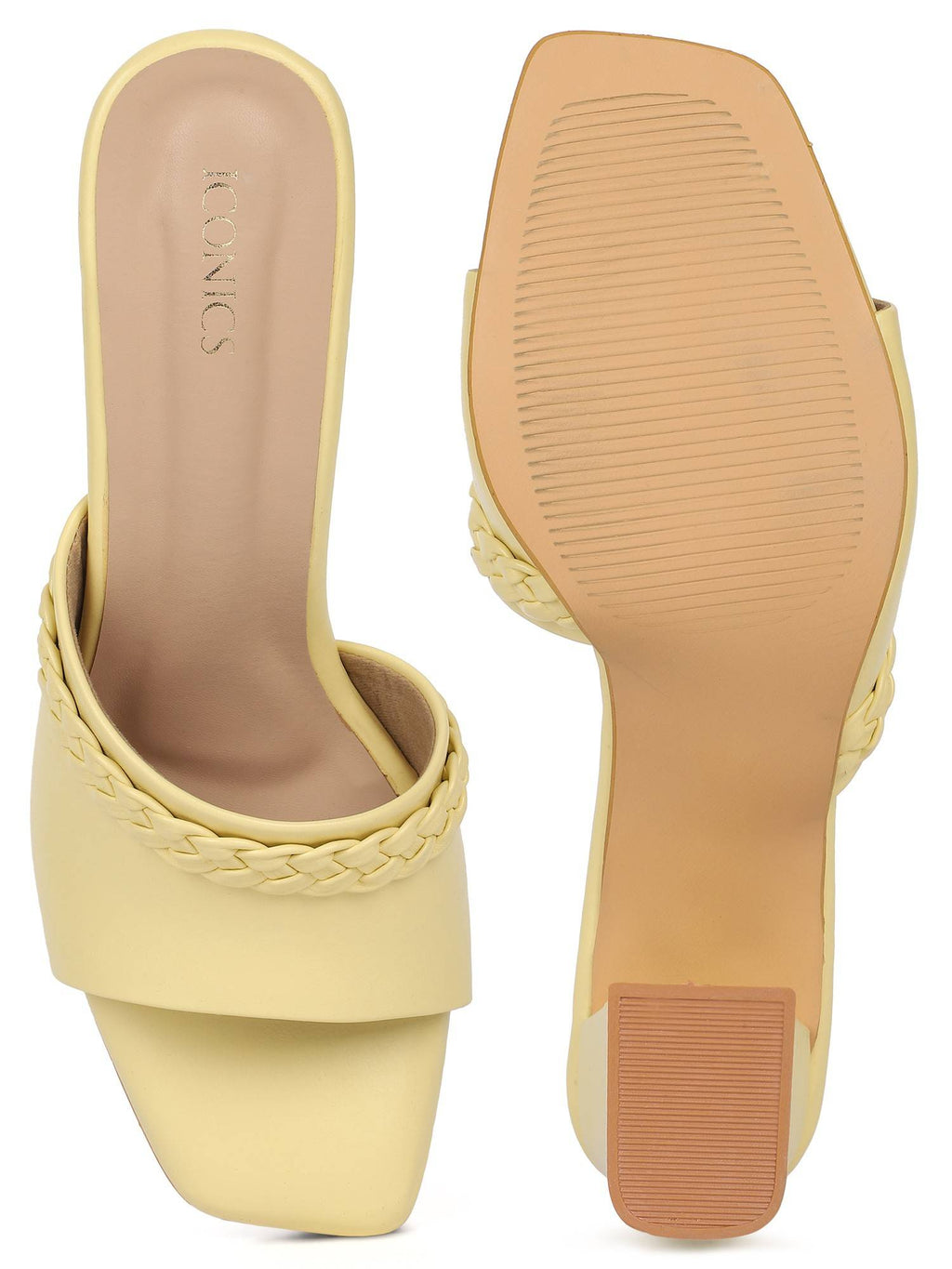 Pink Women Braided Heels | H78 - view 16