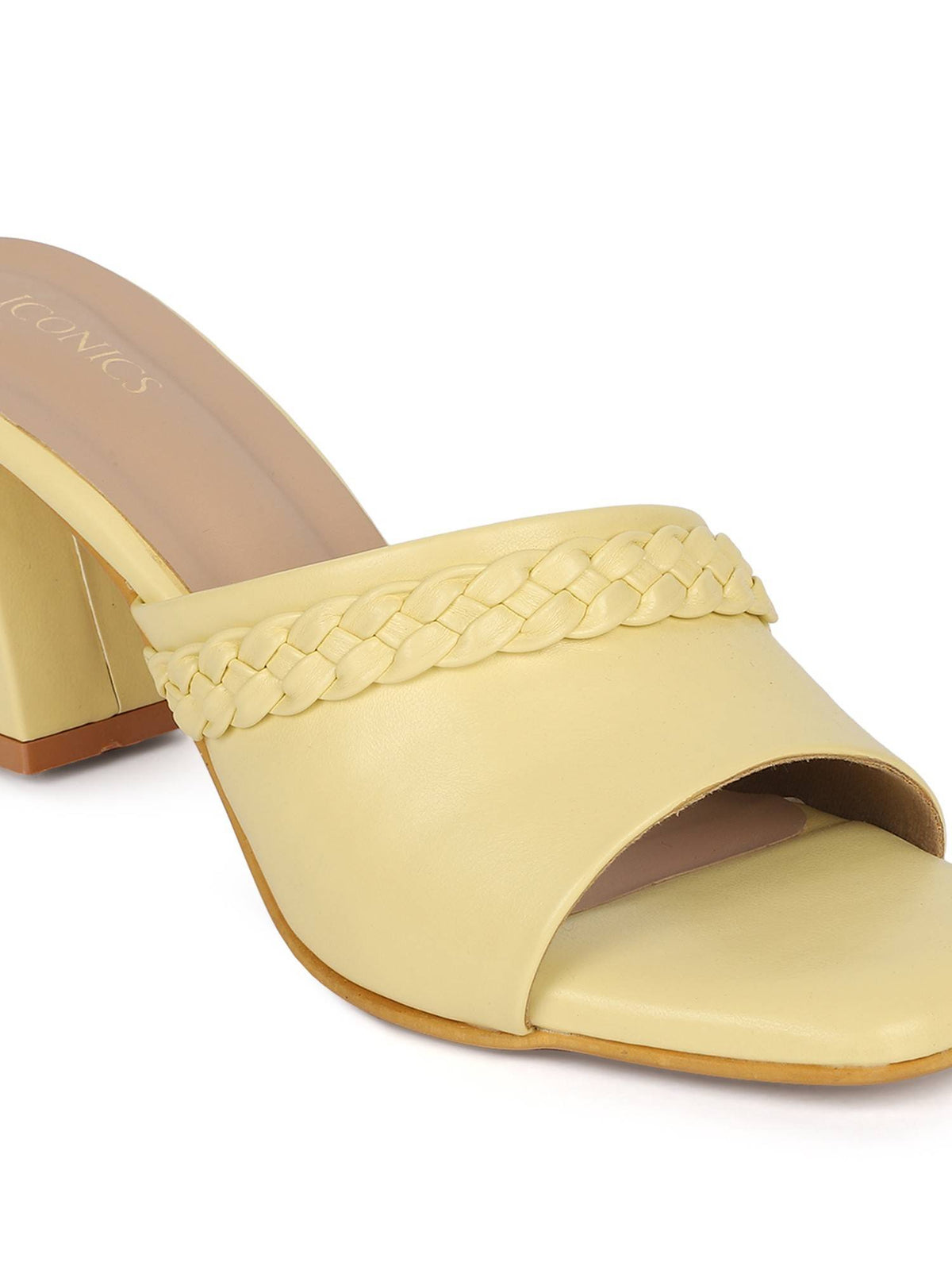 Pink Women Braided Heels | H78 - view 17